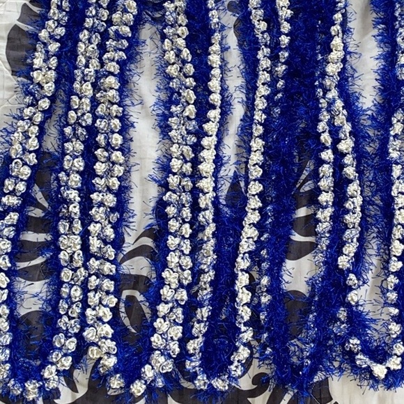 Pikake feather lei two strand crochet - Picture 6 of 6